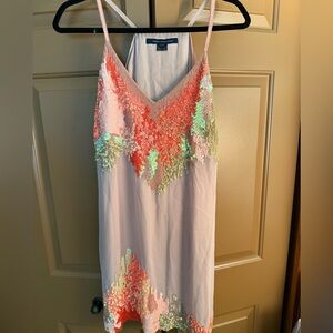 French Connection Electric Circus Strappy Dress